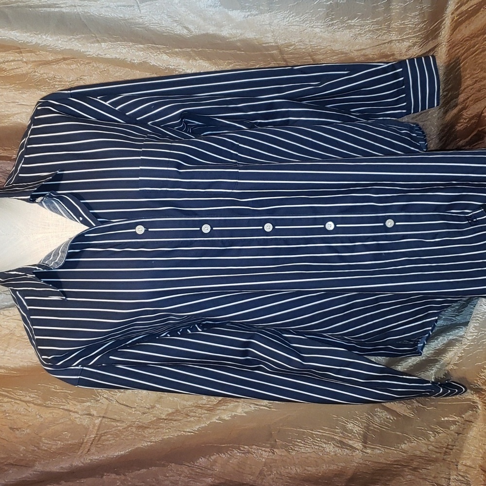 CUTTER & BUCK  - Ladies' L/S Epic Easy Care Pin Stripe